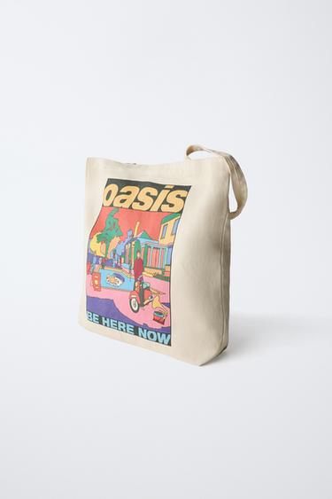 OASIS ® TOTE BAG - Ecru White by Zara - Image 1