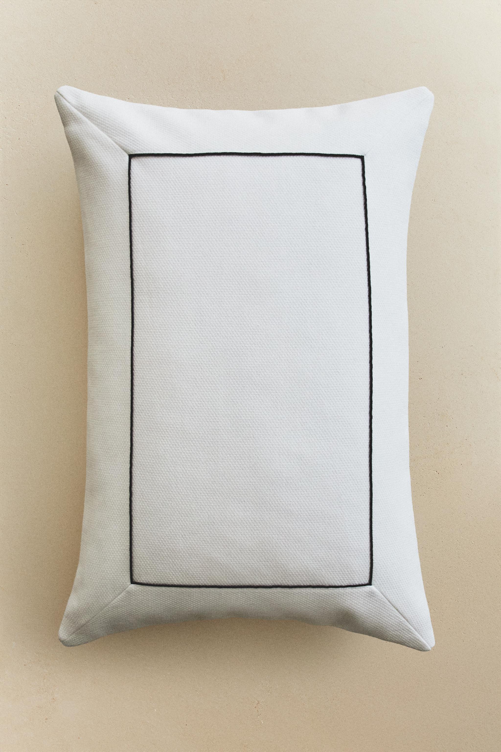 HOUSSE DE COUSSIN PASSEPOIL