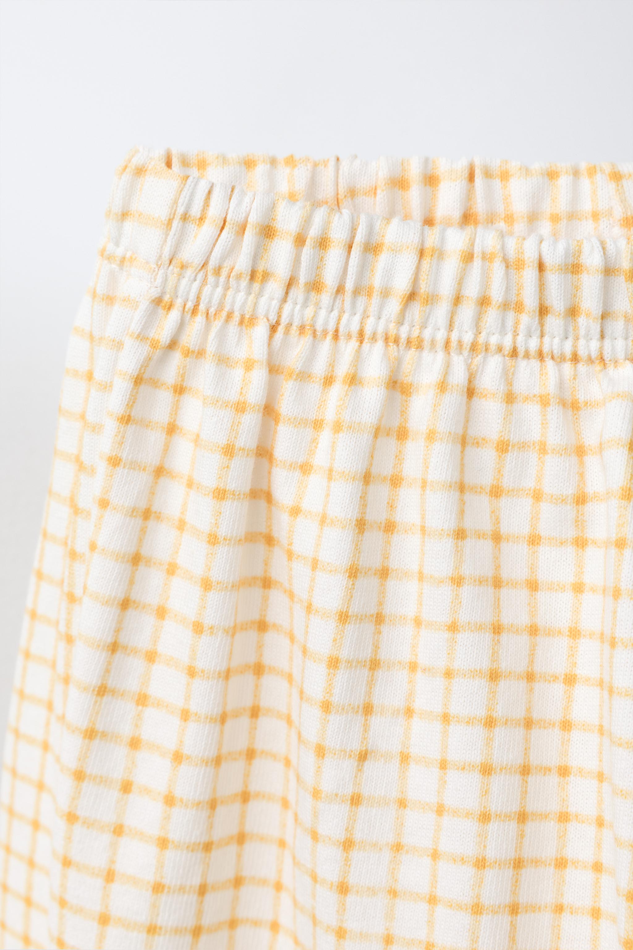 PLAID PANTS