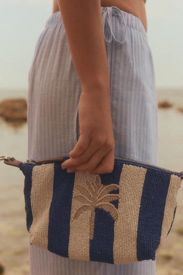 SAC BRODÉ FANTAISIE - Bleu de Zara - Image 2