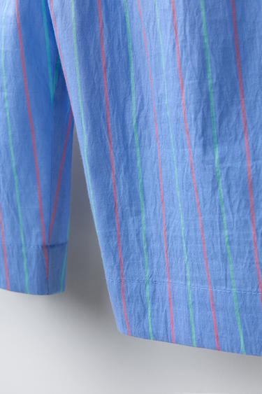 STRIPED LONG JUMPSUIT - Blue by Zara - Image 2