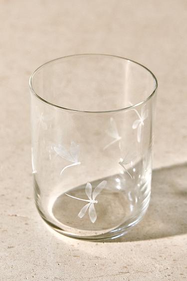 VASO CALCA LIBÉLULA - Blanco de Zara