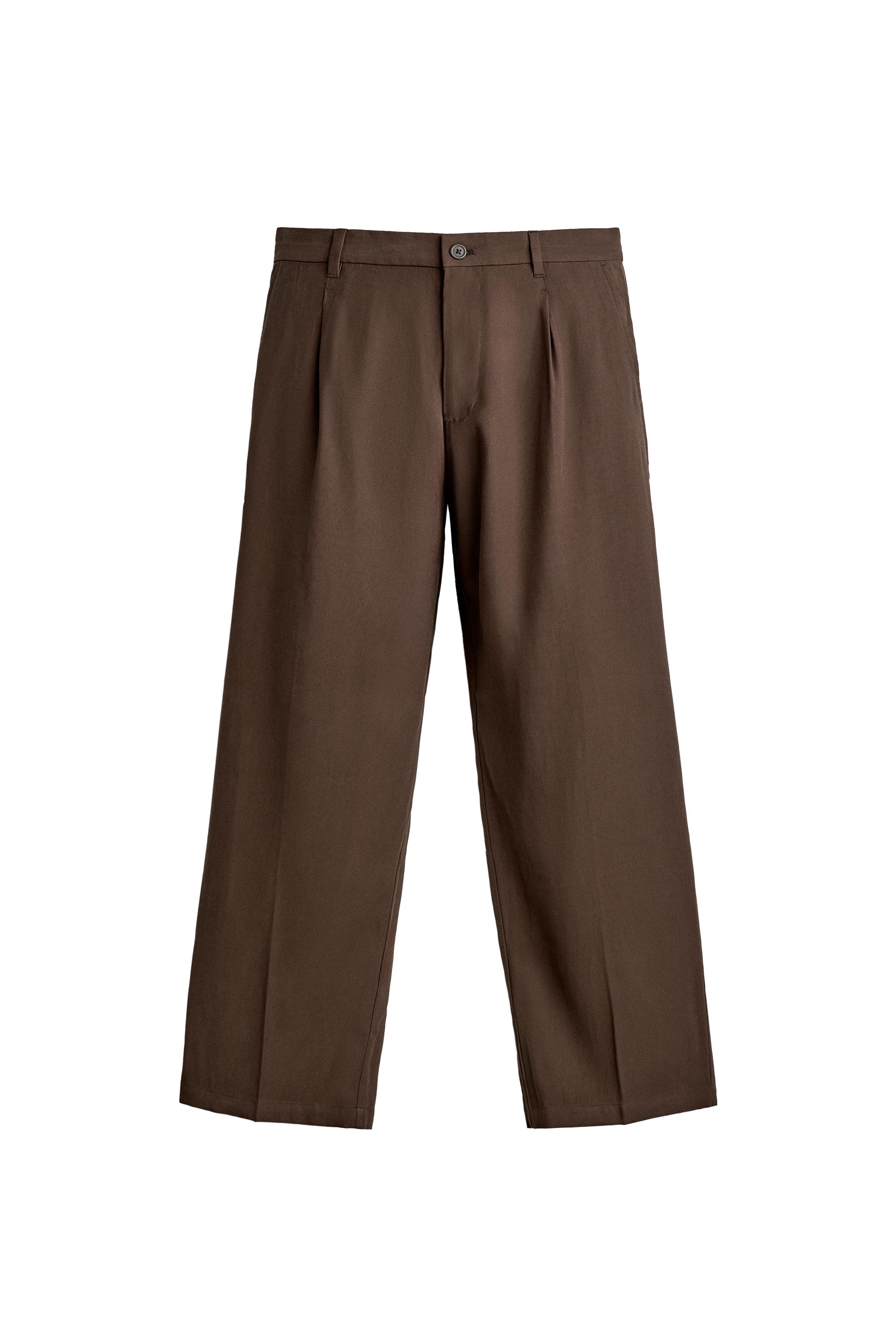 PANTALÓN RELAXED FIT PLIEGUES