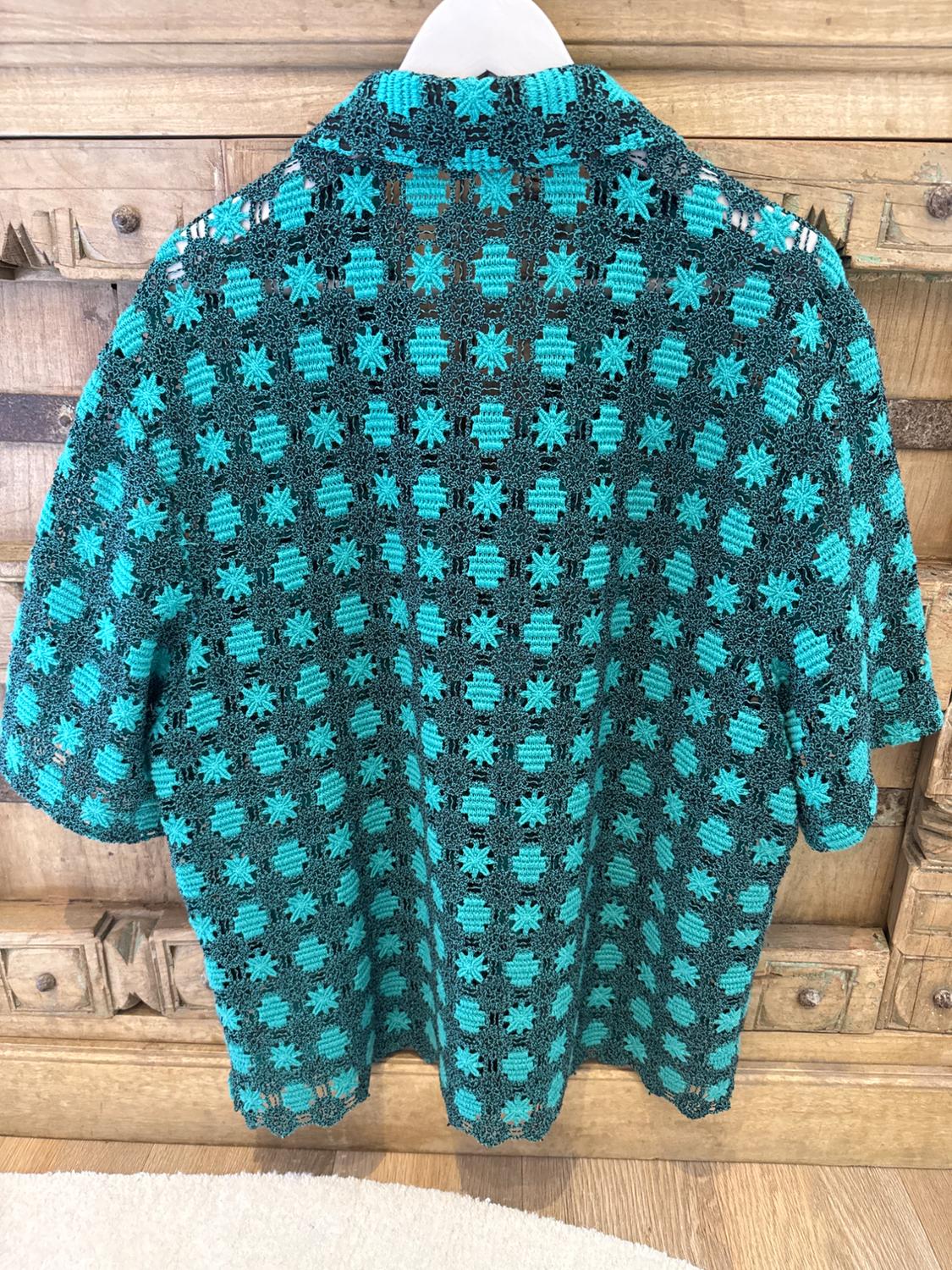 TEXTURED CROCHET SHIRT - Image 3