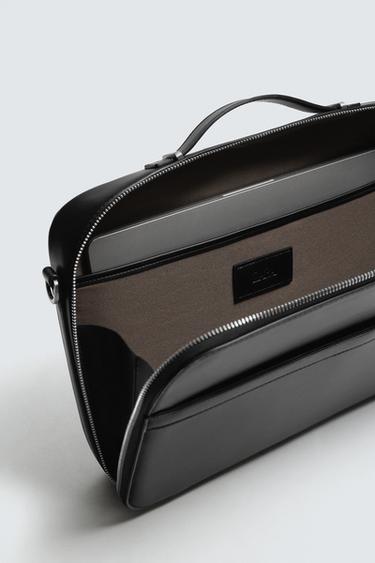 PLAIN BRIEFCASE - Black by Zara - Image 3