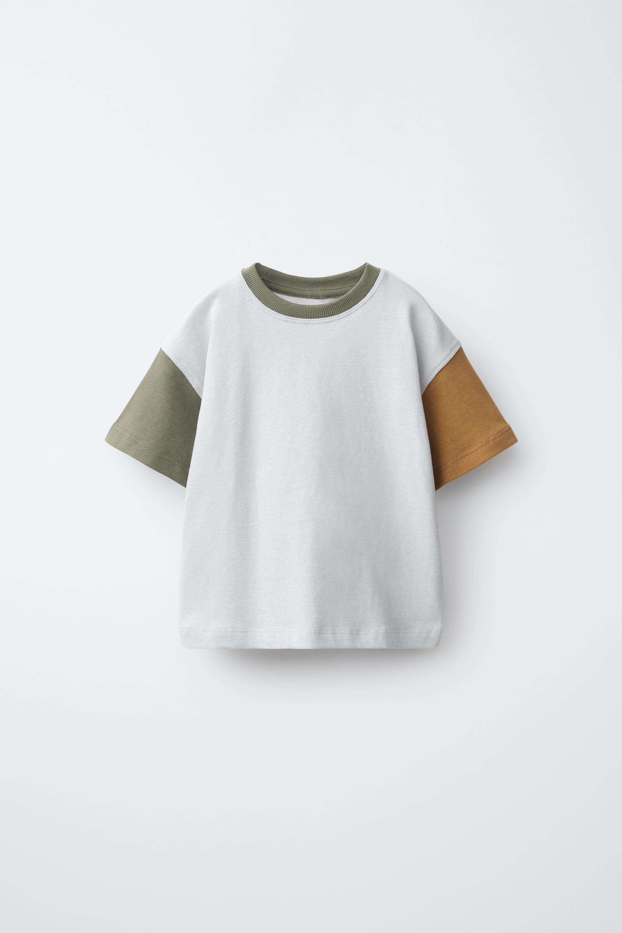 HEAVYWEIGHT SOFT COLOR-BLOCK T-SHIRT
