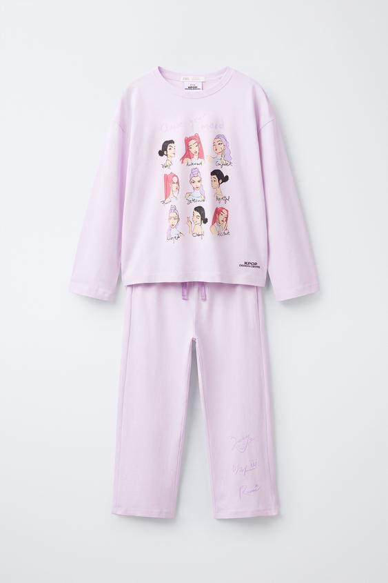 6-14 YEARS/ KPOP DEMON HUNTERS™ NETFLIX © PYJAMAS - Mauve by Zara - Image 0