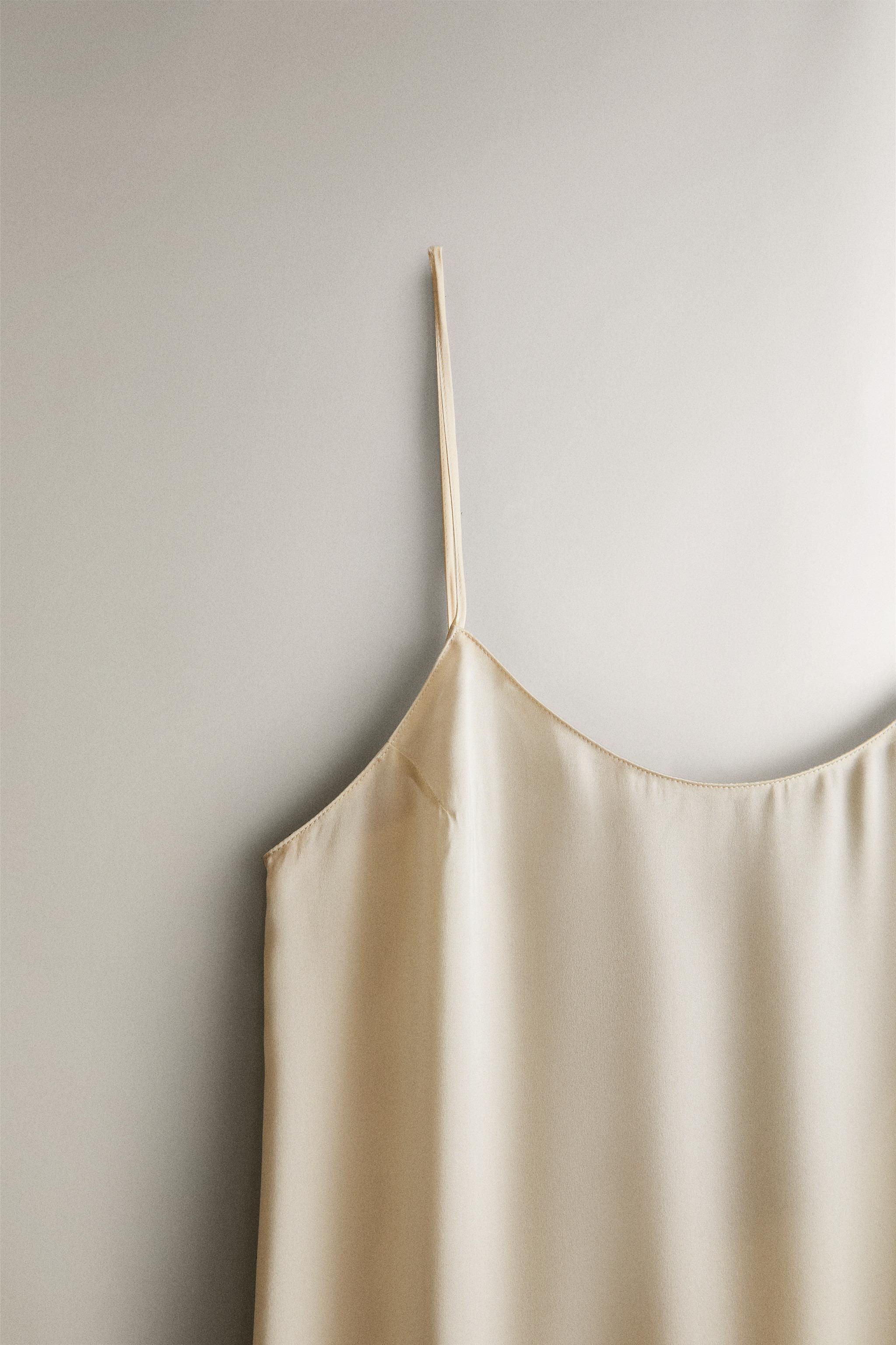 LONG SILK BLEND — Ecru