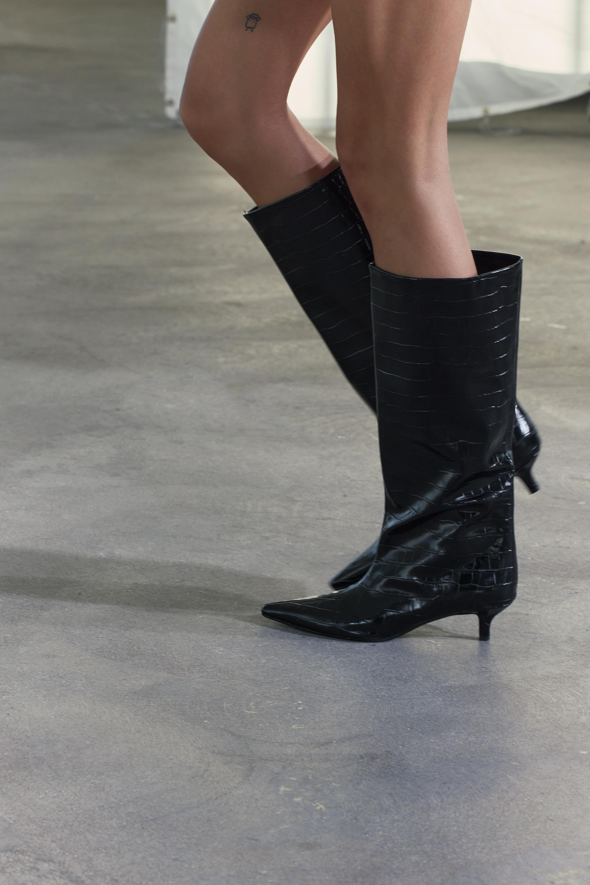 Botas marrones fashion zara