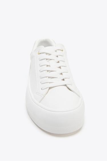 CONTRAST TRAINERS - White by Zara - Image 2