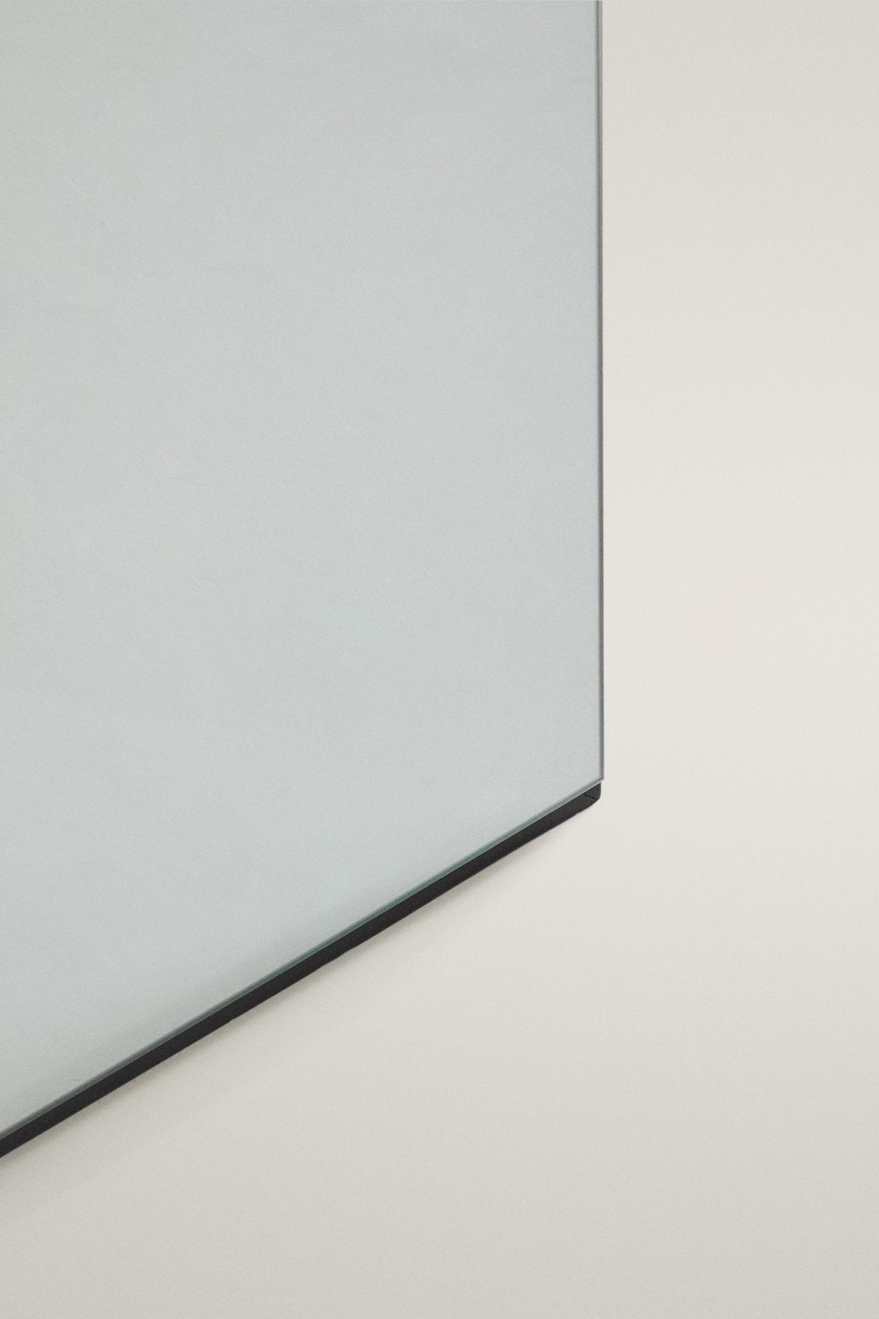 ARCHED FULL LENGTH MIRROR — Black