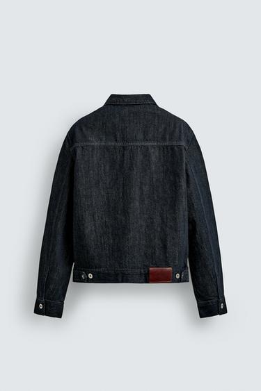 VESTE EN JEAN BASIQUE - Indigo de Zara - Image 7
