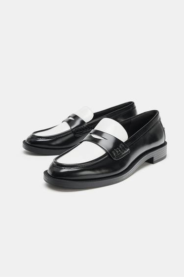 ZAPATO MOCASÍN COMBINADO - Multicolor de Zara