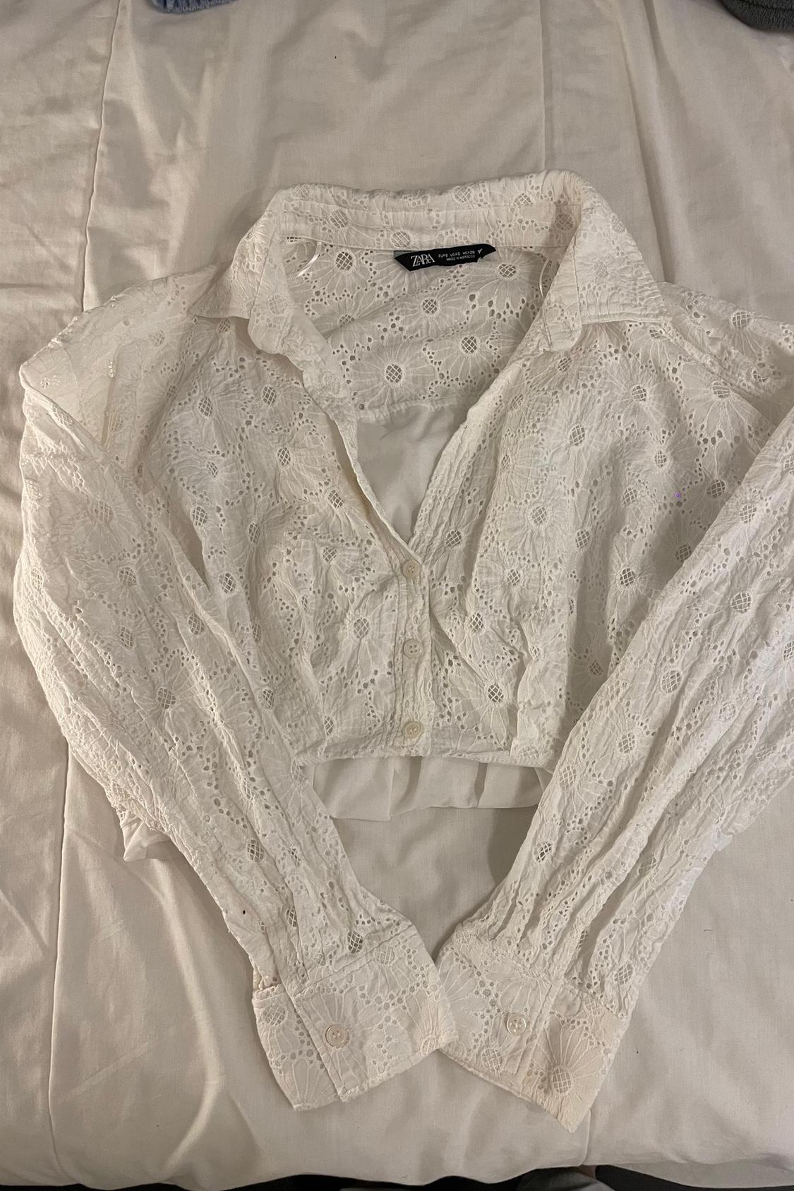 SHIRT WITH CUTWORK EMBROIDERY - Image 5