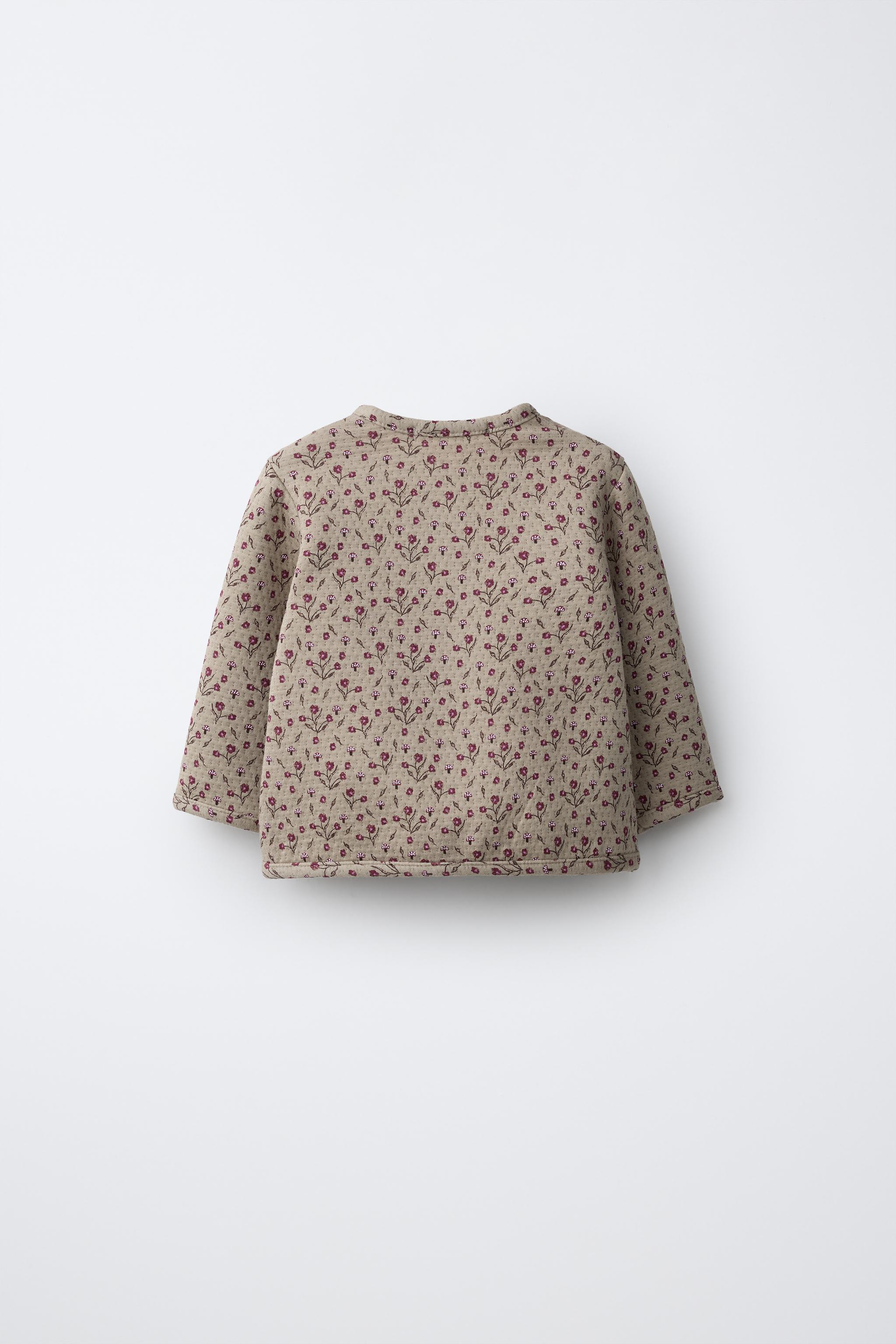 VESTE TEXTURÉE FLEURS
