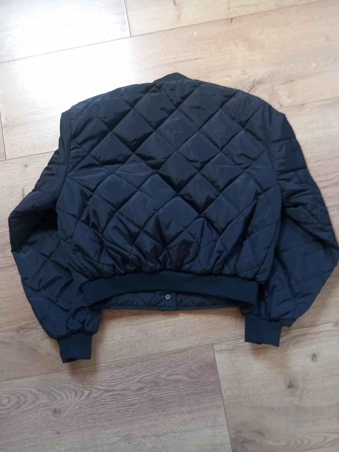 CROPPED PUFFER BOMBER JACKET - Image 4