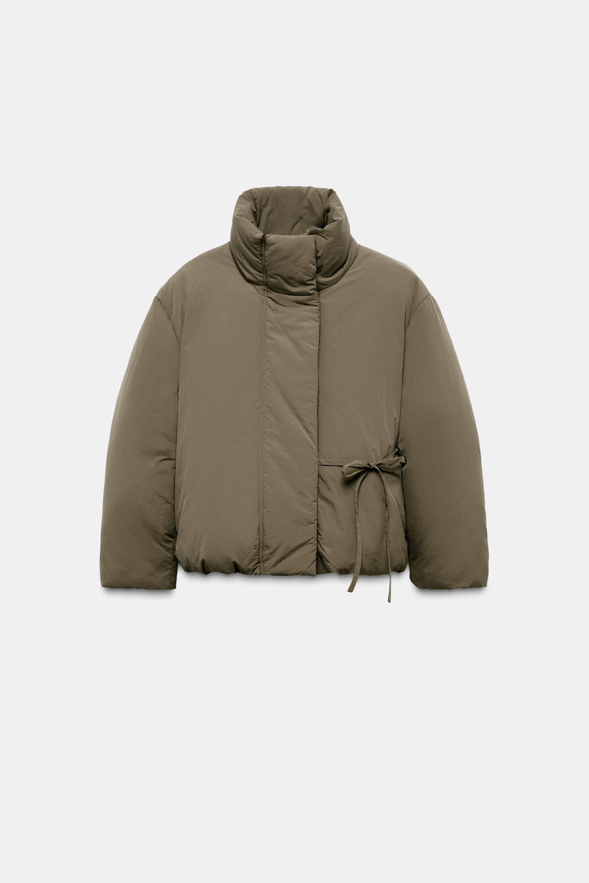 ZW COLLECTION SHORT PUFFER ANORAK WITH TIES