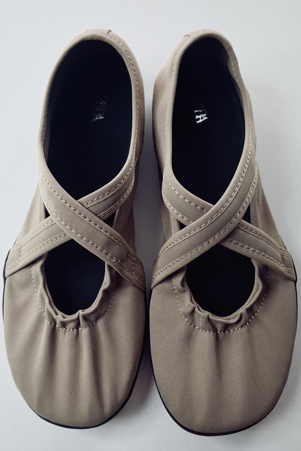 CROSSOVER SPORTS BALLET FLATS