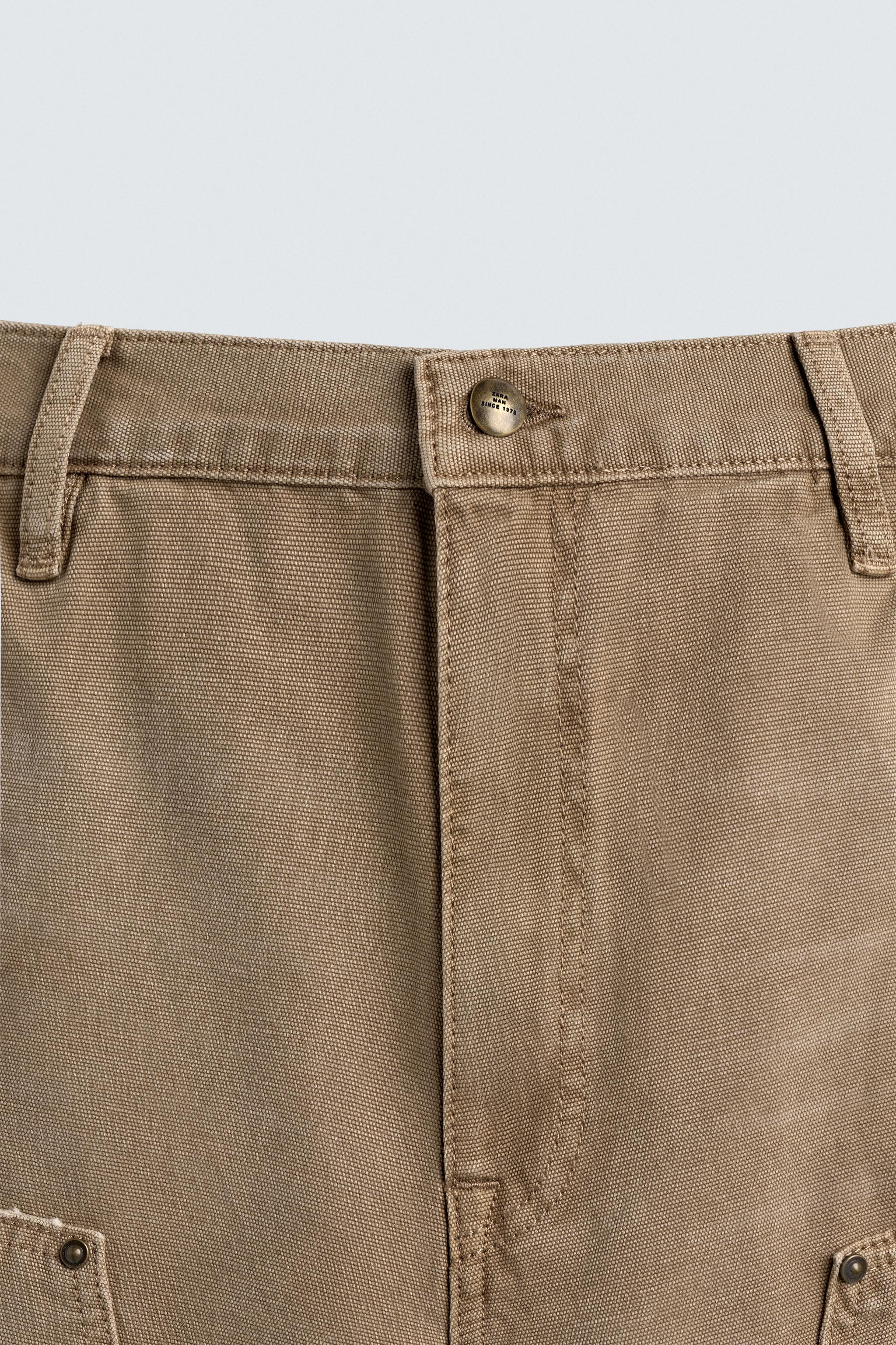RELAXED FIT CARPENTER POCKET SHORTS