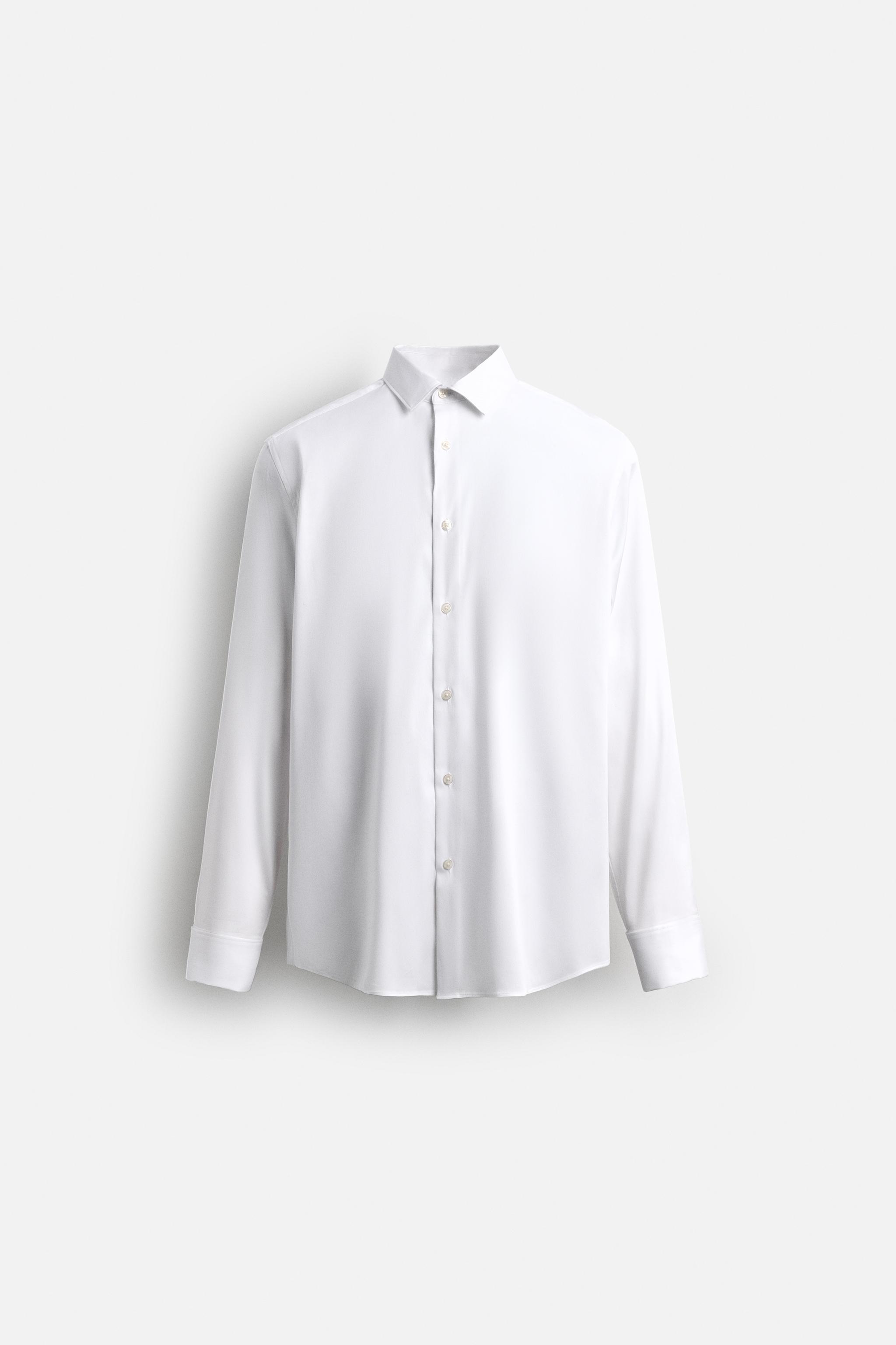 【ZARA】限定版 100% リネンシャツ ホワイト | 4443/300/250 ZARA】限定版 100% リネンシャツ ホワイト | 4443/300/250 (ZARA
