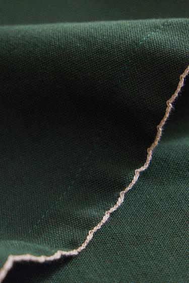 Zara SCALLOPED TABLECLOTH - 綠色