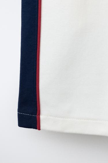 SHORT IMPRIMÉ PSG ® - Écru de Zara - Image 3