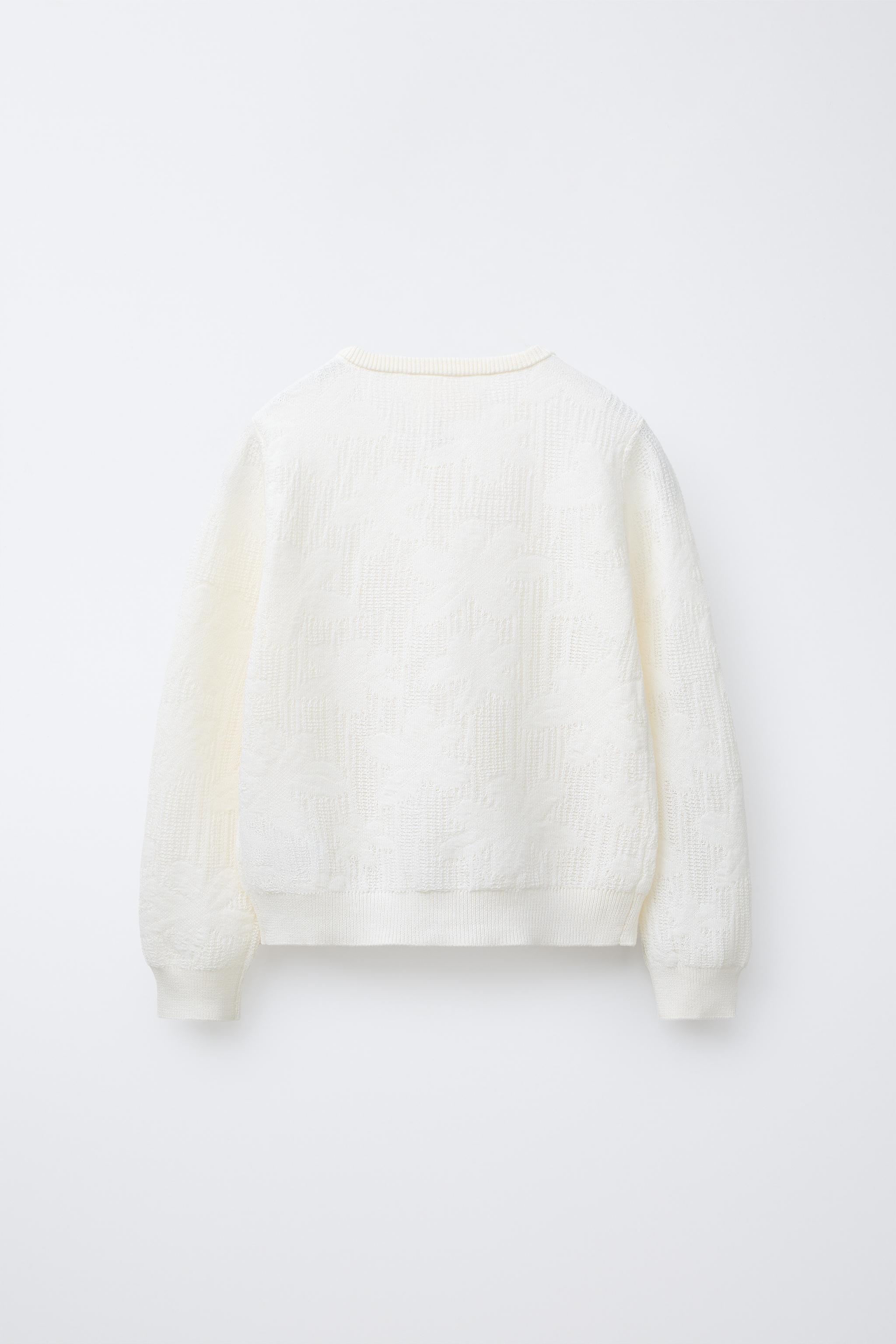 【新品未使用】OHGA フラワージャケット 白 OHGA FLOWER JACKET オーガ フラワージャケット