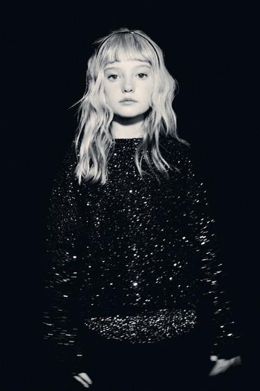 PULL À PAILLETTES - Noir de Zara
