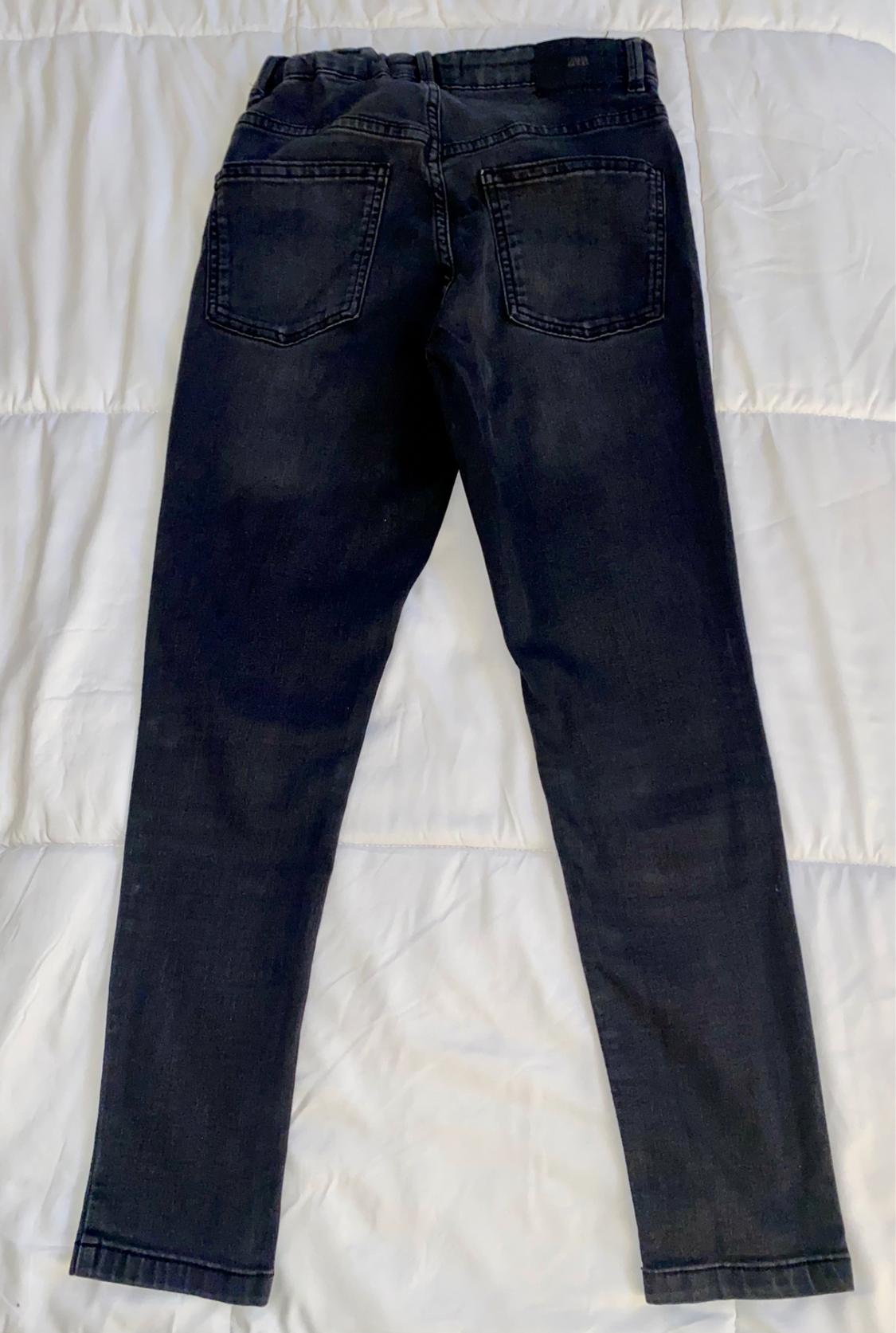 FADED BLACK STRETCH DEMIN - Image 2