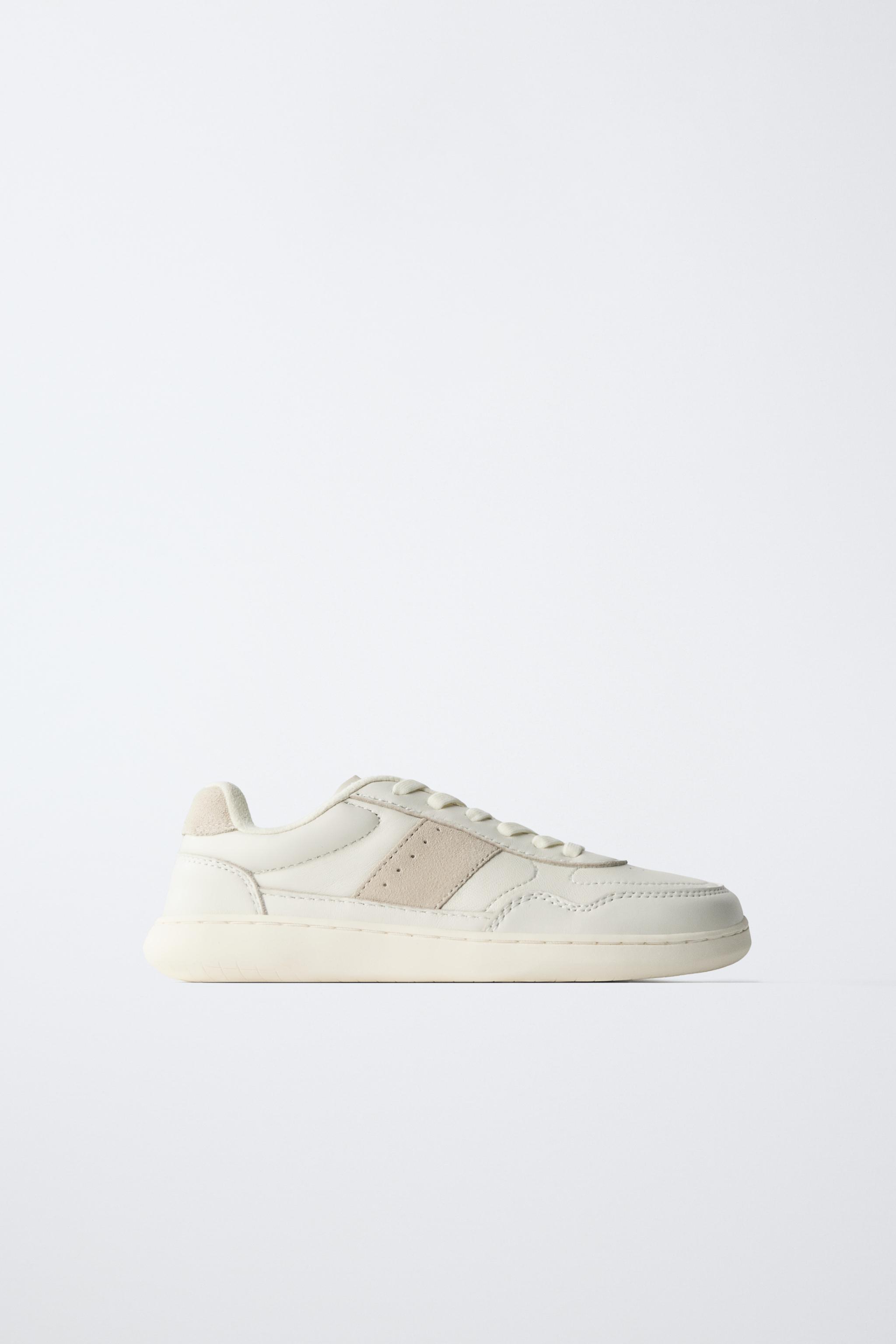 LEATHER BAREFOOT SNEAKERS — White