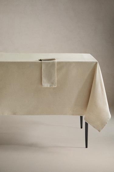 TOVAGLIA ONDE - Beige chiaro di Zara - Immagine 0