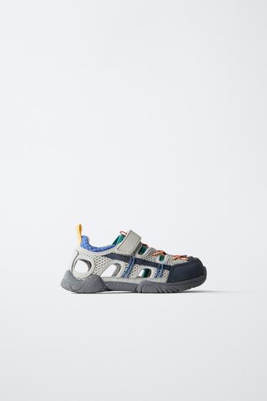 BAREFOOT SPORTY SANDALS - Multicoloured by Zara
