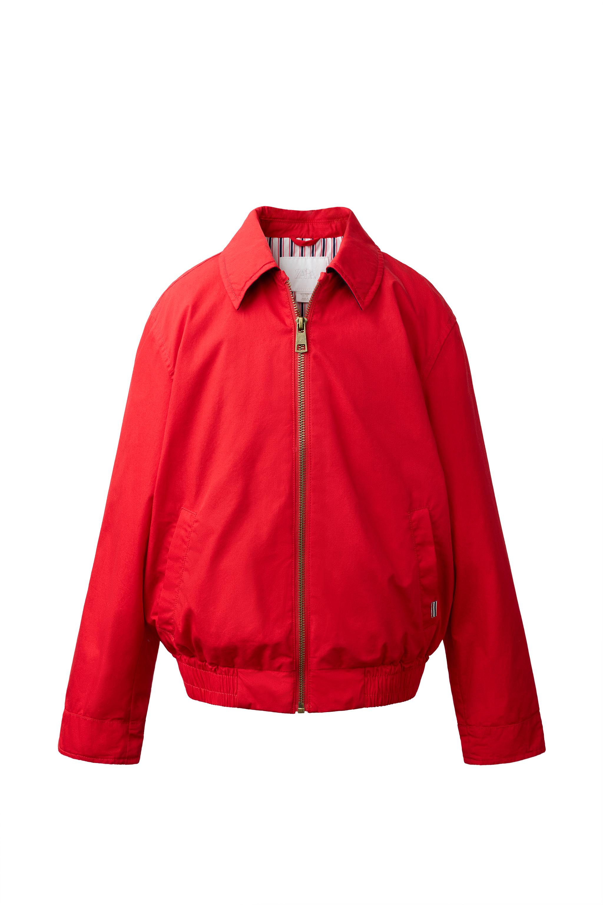 ジャケット・アウター ZARA QUILTED BOMBER JACKET - Red | ZARA United States
