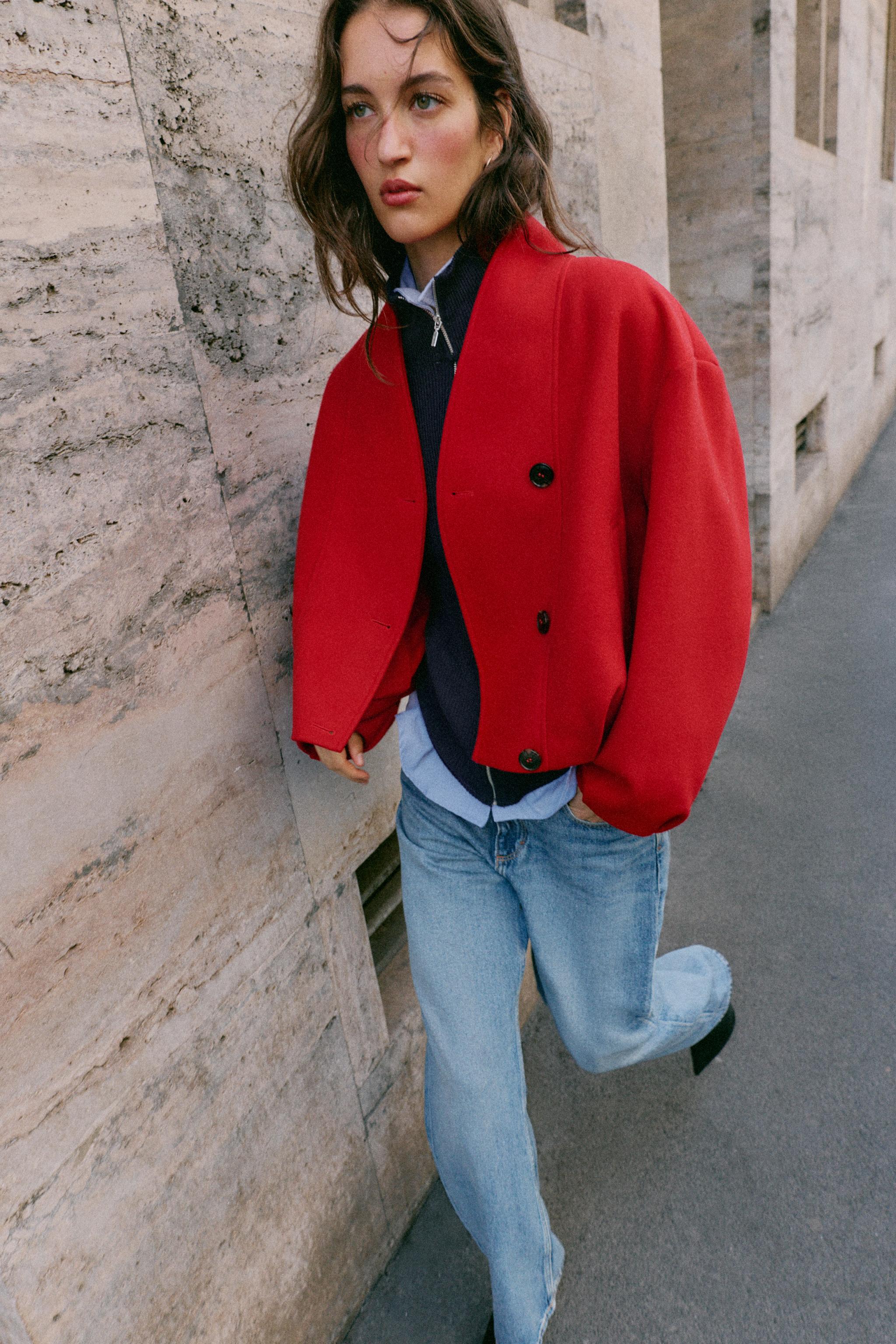SOFT DOUBLE-BREASTED JACKET