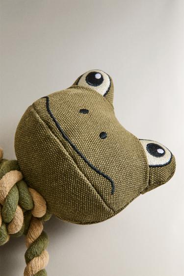 JOUET POUR ANIMAUX GRENOUILLE - Vert de Zara - Image 2