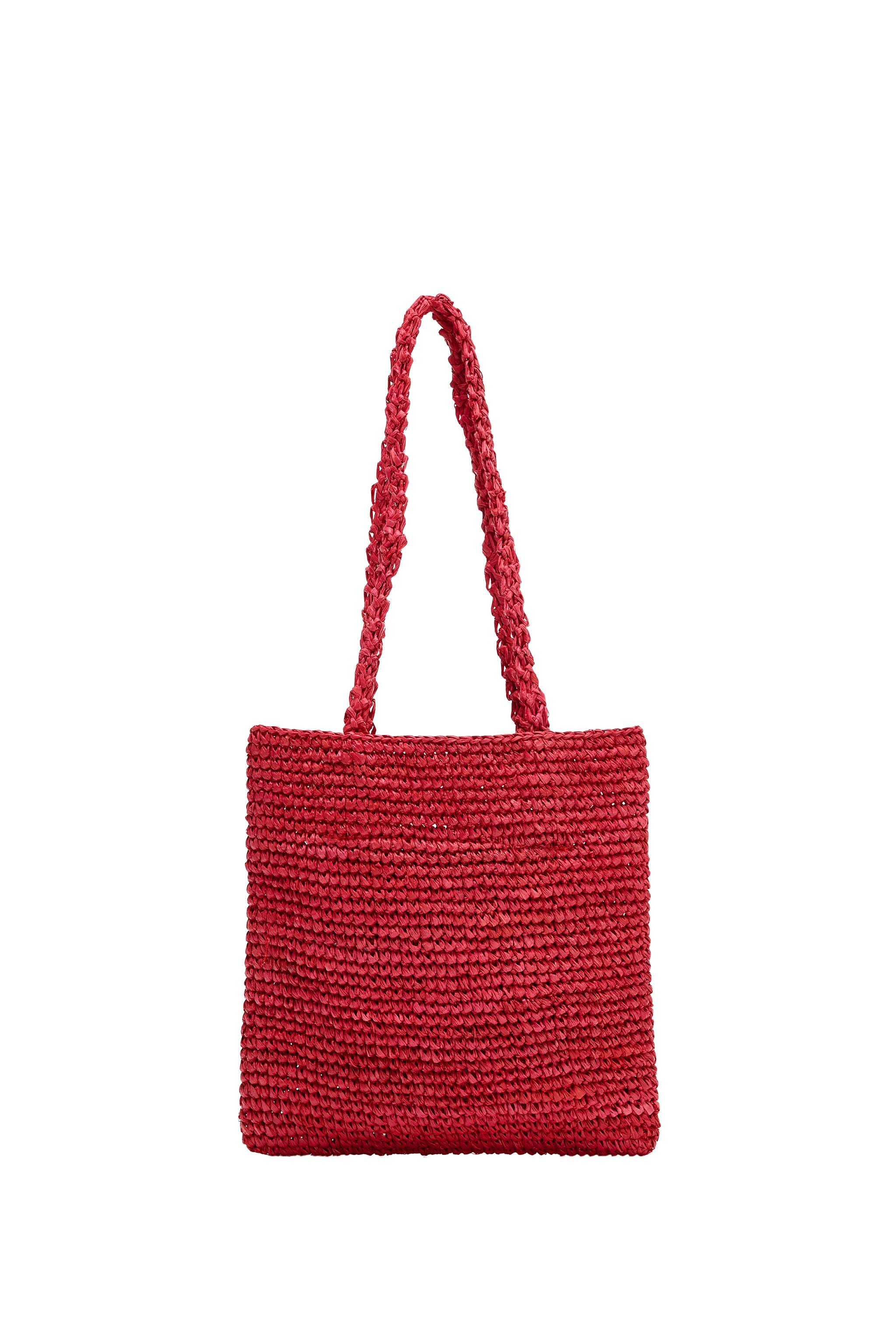 ザラ  ラフィアバック ZARA(ザラ)の「ラフィア素材ミニクロスボディバッグ」 - PARTE