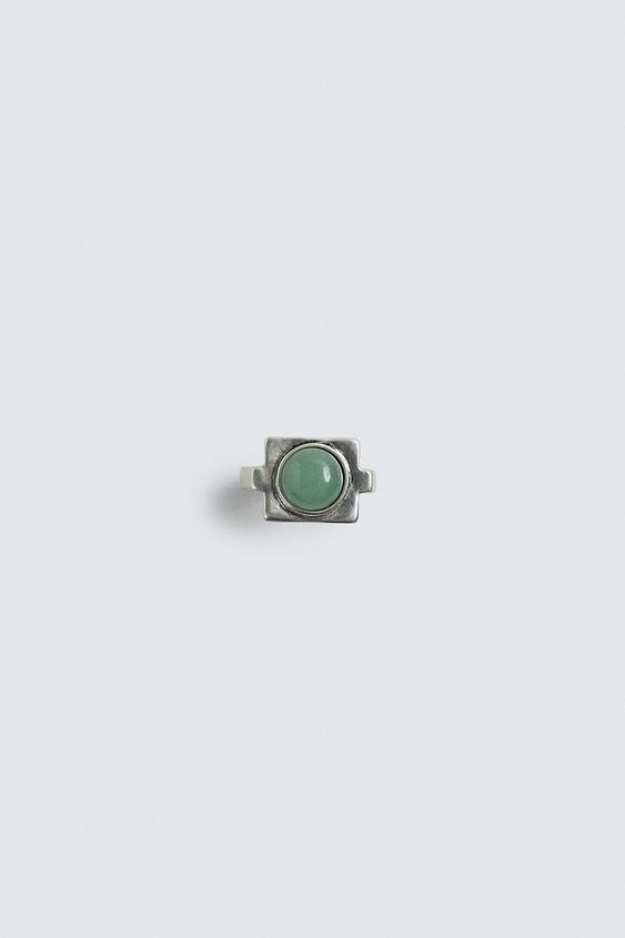 STONE SIGNET RING
