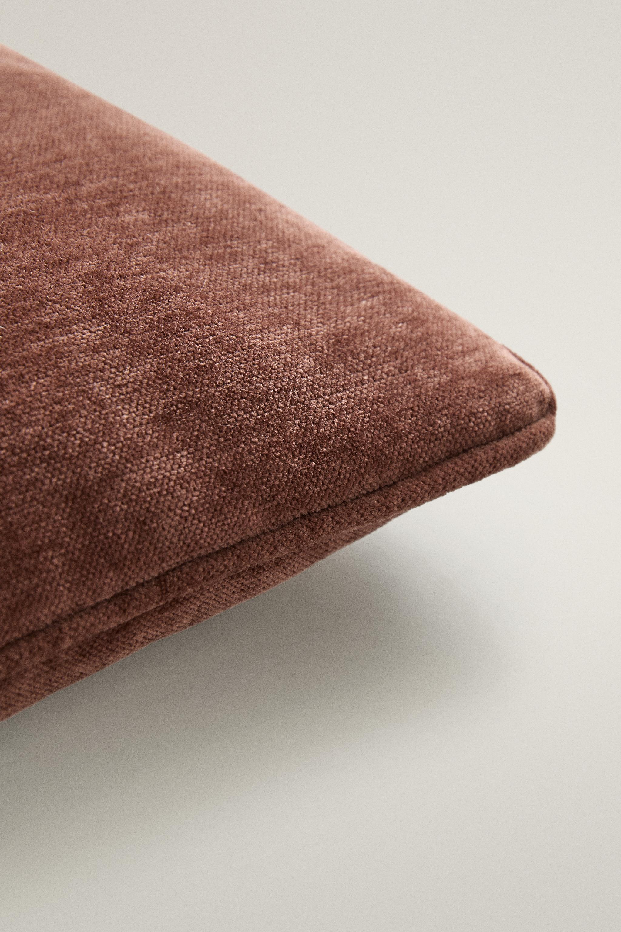 CHENILLE PIPING SEAT CUSHION - Pink | ZARA United States
