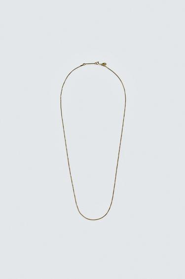 Zara LINK NECKLACE - Gold