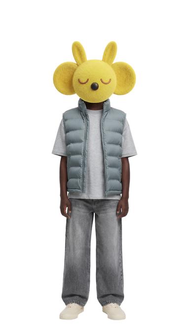 JEANS RELAXED BAGGY - Gris medio de Zara