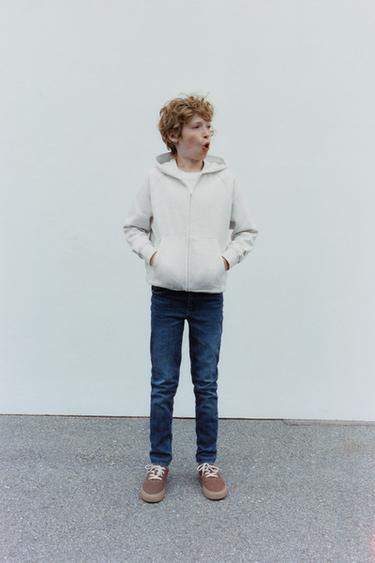 TEXANS SKINNY - Blau mitjà de Zara