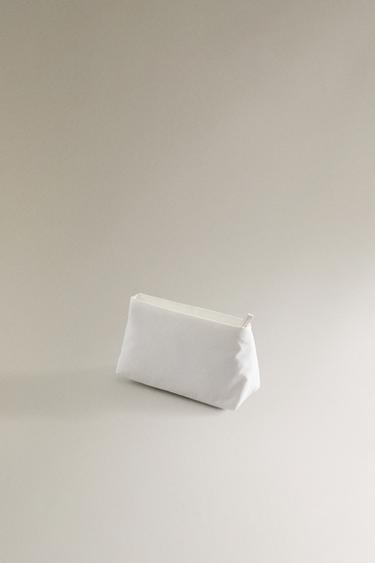 TECHNICAL FABRIC WASH BAG - White by Zara - Image 3