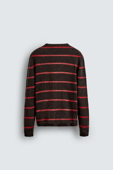 STRIPED WOOL JUMPER - striped by Zara - Image 7