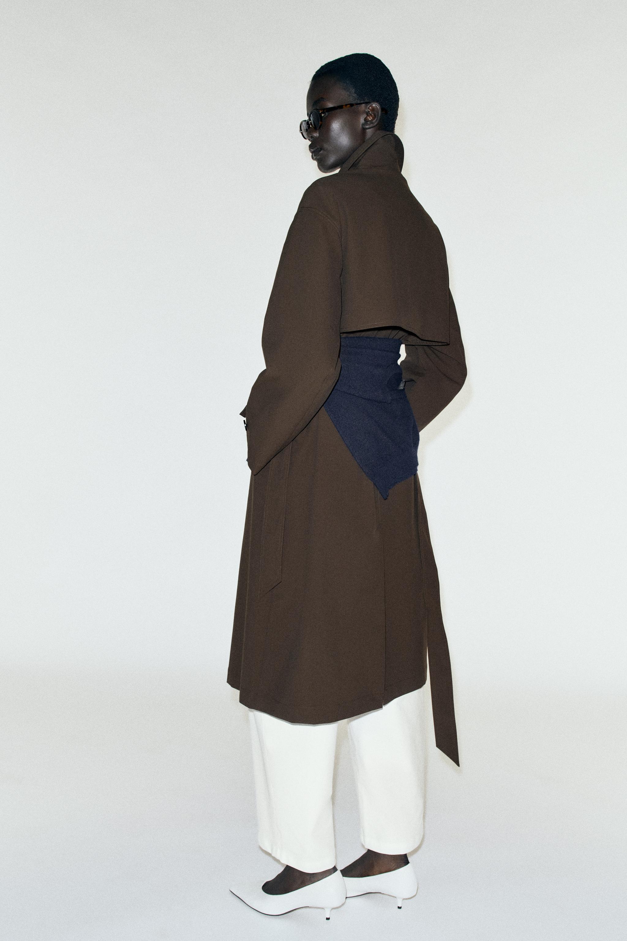 TRENCH CEINTURE DÉPERLANT COUPE-VENT