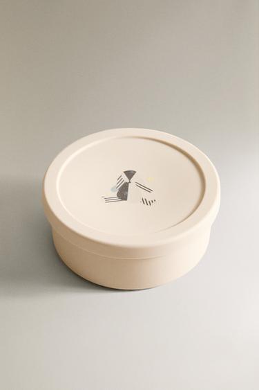 LUNCH BOX ENFANT SILICONE LAPIN - Multicolore de Zara - Image 1