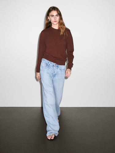 Jersey cuello redondo 100% cashmere - 353 de Zara - Imagen 0