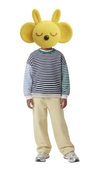 MULTICOLOURED STRIPED SWEATSHIRT - Multicoloured by Zara