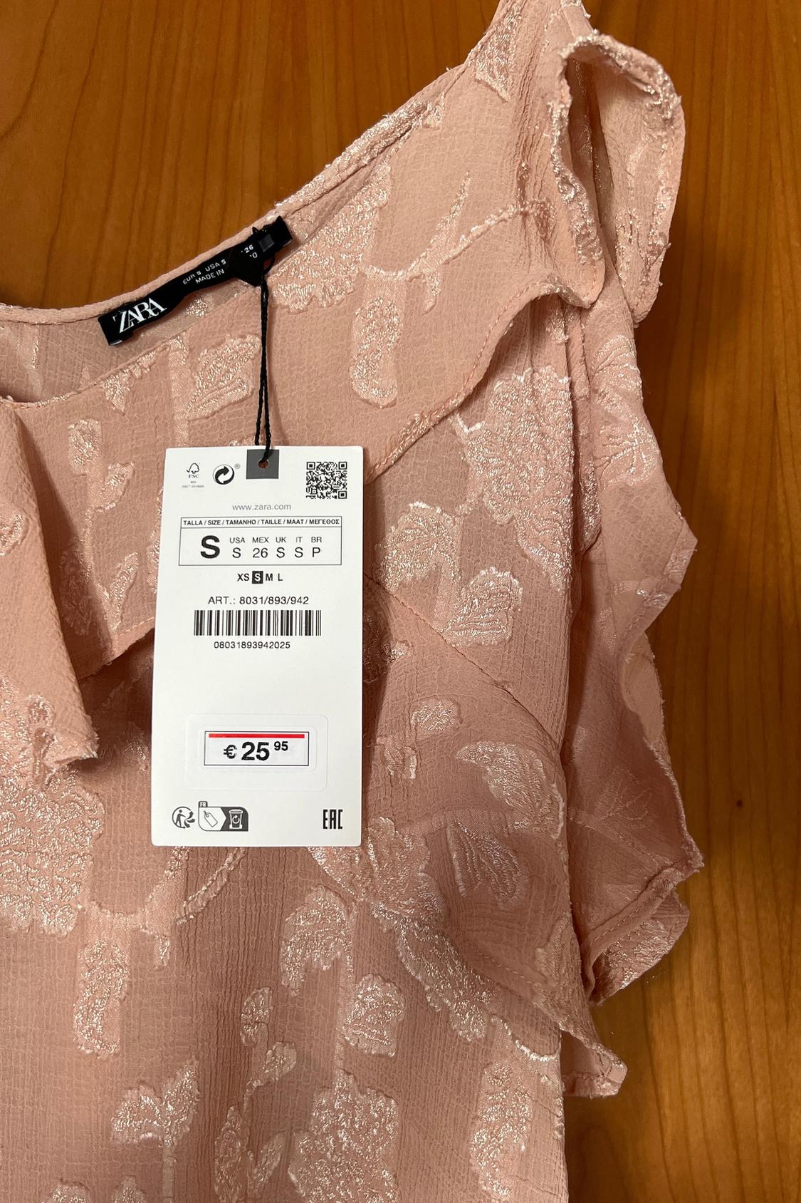 JACQUARD FRILLED TOP - Image 2