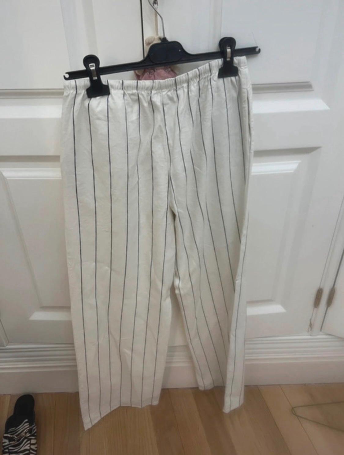 STRIPED RUSTIC TROUSERS - Image 2