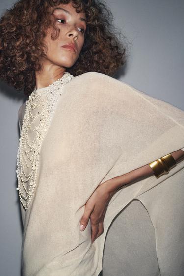 BRAZALETE METÁLICO - Dorado de Zara - Imagen 0